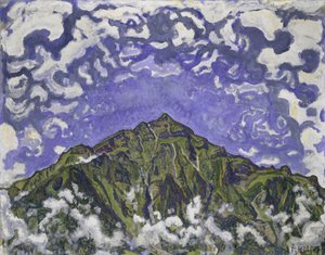 Mont Niesen vu de Heustrich, 1910 - Ferdinand Hodler