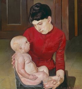 Mère et enfant. 1887 - Ferdinand Hodler
