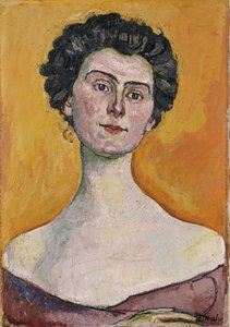 Portrait de Clara Pasche-Battié, 1914 - Ferdinand Hodler