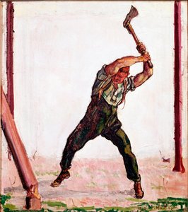 Le Bucheron - Ferdinand Hodler