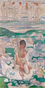 Le rêve du berger - Ferdinand Hodler