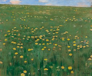 La prairie fleurie - Ferdinand Hodler