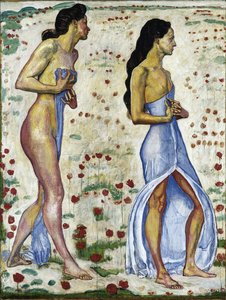 Deux femmes dans les fleurs Émotion 1a, 1901-1906