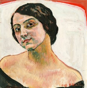 Femme aux cheveux bruns, 1913