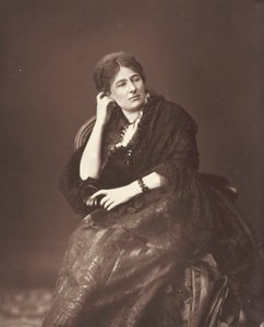 Juliette Lamber, [écrivaine féministe française], vers 1876 - Ferdinand J. Mulnier