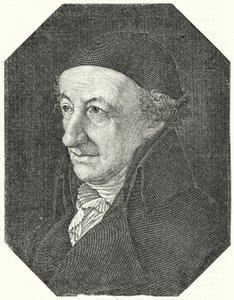 Portrait du poète allemand Christoph Martin Wieland âgé (gravure) - Ferdinand Jagemann