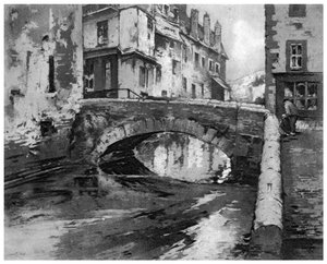 Pont Breton, vers 1890-1940, 1924 - Ferdinand Jean Luigini