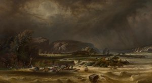 La Meuse à Poilvache - Ferdinand Joseph Bernard Marinus