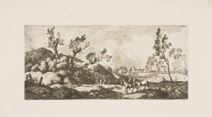 Paysage - Garçon avec cheval