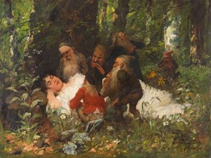 Blanche-Neige, vers 1890