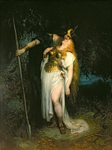 Wotan faisant ses adieux à Brünhilde