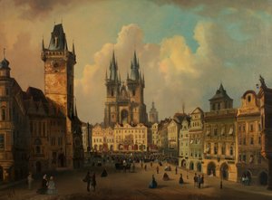 La place de la Vieille Ville à Prague