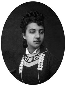 Erminia Borghi Mamo (1855-1941) soprano italienne, photo par Mulnier