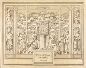 Dédicace: Ich bin die Auferstehung und das Leben - Ferdinand Olivier