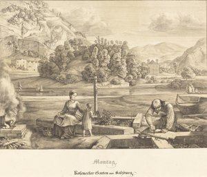 Montag - Rosenecker Garten vor Salzburg