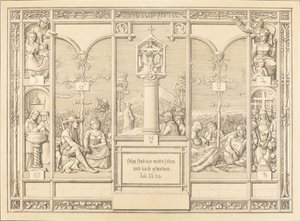 Cul-de-lampe: Selig sind die nicht sehen und doch glauben - Ferdinand Olivier
