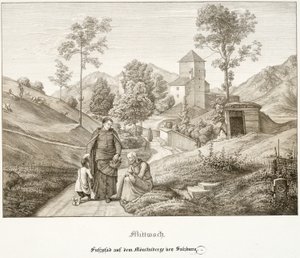 Mercredi : Sentier sur le Mönchsberg près de Salzbourg