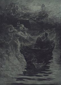 Ein Traum (Un rêve) (gravure) - Ferdinand Pacher
