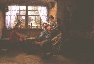 Les visiteurs heureux - Ferdinand Pacher