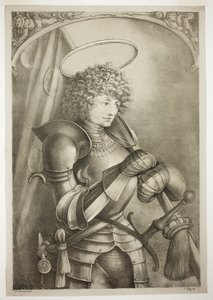 Saint Georges en armure - Ferdinand Piloty