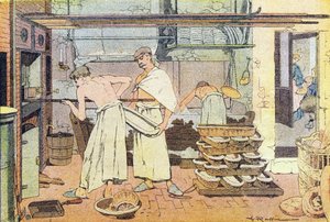 Le boulanger, dans Imagier de l