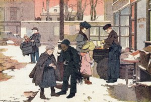 Le marchand de châtaignes, dans Imagier de l