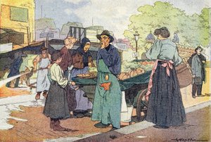 Le marchand des quatre saisons, dans Imagier de l
