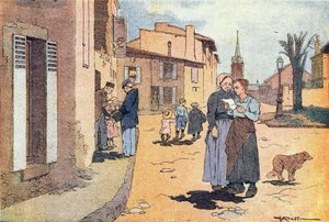 Le facteur, dans Imagier de l