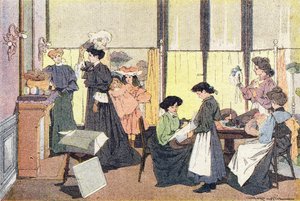 La modiste, dans Imagier de l