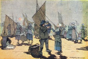 Le retour de la pêche, dans Imagier de l