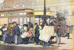 Le tramway, dans Imagier de l