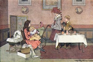 La visite de la poupée, dans Imagier de l