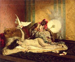 Odalisque (La Sultane), milieu des années 1870