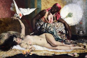 Odalisque, 1880s