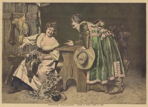 Propos galants - Ferdinand Roybet