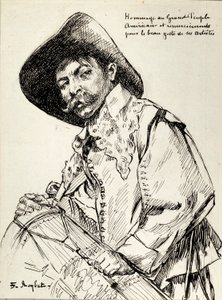 Le batteur - Ferdinand Roybet