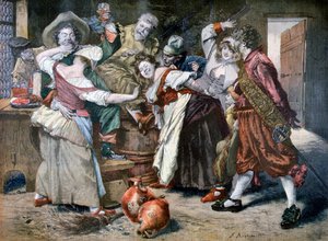 La Main Chaude, 1894 - Ferdinand Roybet