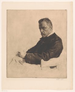 Portrait de Hugo Wolf - Ferdinand Schmutzer (signed by artist)