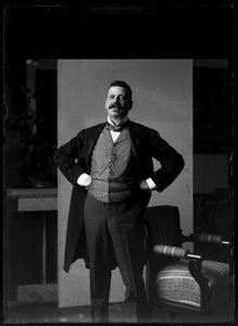 Portrait de Charles Wittgenstein (1847-1913) - Ferdinand Schmutzer