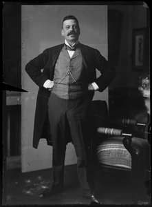 Portrait de Charles Wittgenstein (1847-1913) - Ferdinand Schmutzer