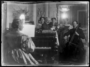 Musique de salon - Ferdinand Schmutzer