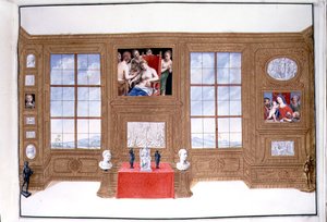 Livre II f.53 Inventaire peint de la collection de Charles VI dans la Stallburg, Vienne, 1720-30