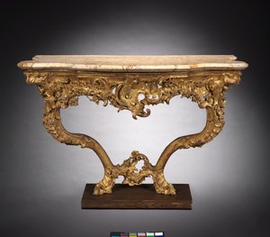 Console, vers 1765 - Ferdinand Tietz