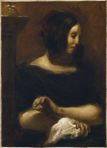 Portrait de George Sand, après 1838