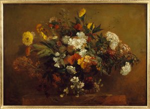 Bouquet de fleurs - Ferdinand Victor Eugene Delacroix