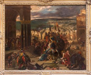 Prise de Constantinople par les Croisés - Ferdinand Victor Eugene Delacroix