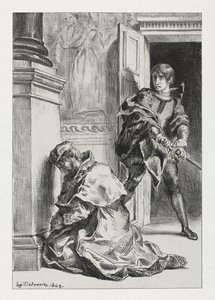 Hamlet : Hamlet tente de tuer le roi, 1843