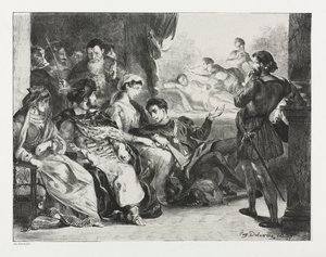 Hamlet : Hamlet commande aux acteurs de jouer une scène de l