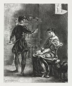Hamlet et Ophélie