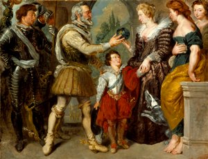 Henri IV conférant la régence à Marie de Médicis (d
